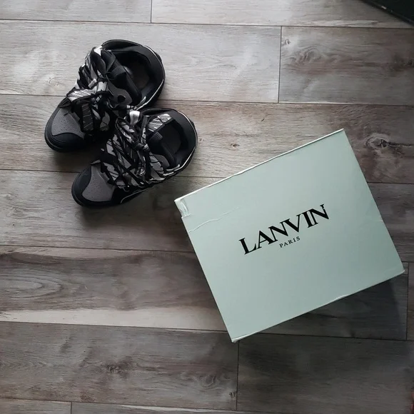 Lanvin Curb Skate Sneaker Black